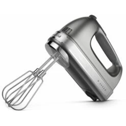 KitchenAid 9-Speed Hand Mixer With Turbo Beater II Accessories In Contour Silver -Blender Spark Deals Store a025ada7 b9b1 4c5b 831d c74b14d5afc7