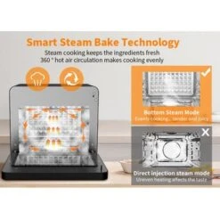 Air Fryer Oven, 26 QT Steam Convection Oven Countertop - Black -Blender Spark Deals Store a169d7a2 d51e 48ee a978 2f7f8175f5c8