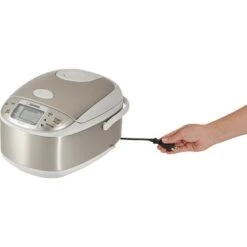 Zojirushi - 5.5 Cup Micom Rice Cooker & Warmer - Stainless Gray 9 Zojirushi - 5.5 Cup Micom Rice Cooker & Warmer - Stainless Gray -Blender Spark Deals Store a1d89329 a85d 5e0f 99ee 9c22c20612f4