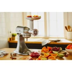 KitchenAid - Metal Food Grinder Attachment - Silver -Blender Spark Deals Store a37e44d5 ecf7 5e8a ab3f 1a619aa8ab9c