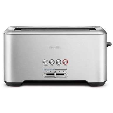 Breville Bit More Stainless Steel Long Slot 4-slice Toaster 1 Breville Bit More Stainless Steel Long Slot 4-slice Toaster