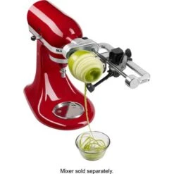 KitchenAid - 5 Blade Spiralizer With Peel, Core And Slice - Metal -Blender Spark Deals Store a4b7a64c 6d3a 5d1c 8fb6 9b236245a2ac