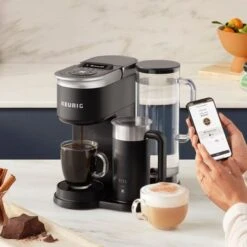 Keurig® Keurig - K-Cafe SMART Single-Serve Coffee Maker And Latte Machine With WiFi Compatibility - Black -Blender Spark Deals Store a5213e60 afea 5d13 97ec 19cba7e414a0