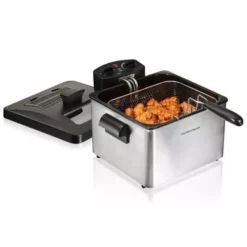 Hamilton Beach - Professional-Style Deep Fryer W/ Double Basket