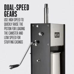 Weston 30 Lb Vertical Sausage Stuffer - Stainless Steel -Blender Spark Deals Store a6fcba0a 018f 4c93 b47a 5d4d946d4770