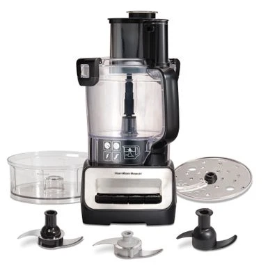 Hamilton Beach Stack & Snap 14 Cup Duo Food Processor - Black 3 Hamilton Beach Stack & Snap 14 Cup Duo Food Processor - Black - Image 3