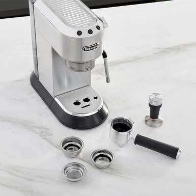 DeLonghi De'Longhi - EC885M Dedica Arte Pump Espresso Machine - Stainless Steel 3 DeLonghi De'Longhi - EC885M Dedica Arte Pump Espresso Machine - Stainless Steel - Image 3