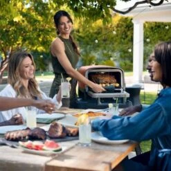 Ninja - Woodfire 8-in-1 Outdoor Oven, 700°F High Heat Roaster, Pizza Oven, BBQ Smoker With Woodfire Technology - Terracotta Red 14 Ninja - Woodfire 8-in-1 Outdoor Oven, 700°F High Heat Roaster, Pizza Oven, BBQ Smoker With Woodfire Technology - Terracotta Red -Blender Spark Deals Store a93ce4b5 a3b0 5ef8 9f02 767927497990