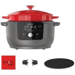 Instant Pot - Precision 5-in-1 Electric Dutch Oven - Cast Iron - Red -Blender Spark Deals Store a9e58880 a5fe 5597 9c29 37dce515aaeb