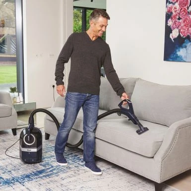 Shark - Canister Pet Bagless Corded Vacuum - Navy/Silver 8 Shark - Canister Pet Bagless Corded Vacuum - Navy/Silver - Image 8