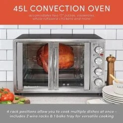 Elite Gourmet - 2-Door Oven W Rotisserie & Convection - Silver -Blender Spark Deals Store ac0ca046 14e0 5182 b9fa 128c1369d4de