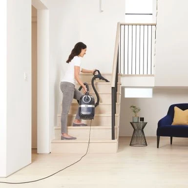 Shark - Canister Pet Bagless Corded Vacuum - Navy/Silver 6 Shark - Canister Pet Bagless Corded Vacuum - Navy/Silver - Image 6