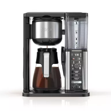 Ninja - 10-Cup Specialty Coffee Maker With Fold-Away Frother And Glass Carafe CM401 - Black/Stainless Steel 16 Ninja - 10-Cup Specialty Coffee Maker With Fold-Away Frother And Glass Carafe CM401 - Black/Stainless Steel - Image 16