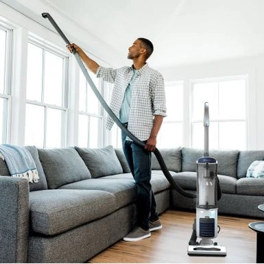 Shark - Navigator Anti-Allergen Plus Upright Vacuum With HEPA Filtration - White 10 Shark - Navigator Anti-Allergen Plus Upright Vacuum With HEPA Filtration - White - Image 10