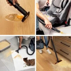 Shark - MessMaster Portable Wet/Dry Vacuum, 1 Gallon Capacity, Corded, Handheld, Perfect For Pets & Cars - Blue -Blender Spark Deals Store ad4017cf 4485 5eaf 87f6 4ae4a1faa3b8