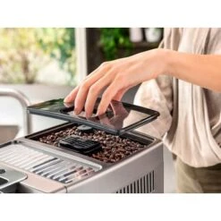 DeLonghi De'Longhi - Dinamica Plus Fully Automatic Espresso Machine With Built-in Grinder - Titanium -Blender Spark Deals Store af569efa d3f2 5af0 8e33 eac70e561542