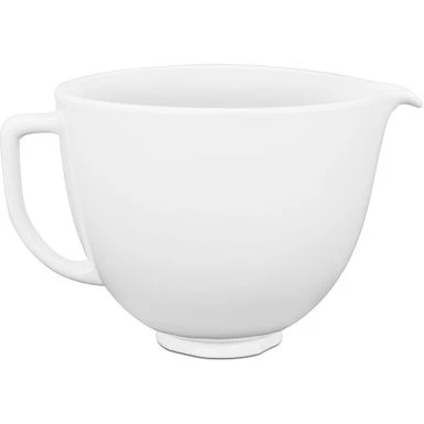 KitchenAid 5-Qt. Titanium-Reinforced Ceramic Bowl For Tilt-Head Stand Mixers, White Chocolate 1 KitchenAid 5-Qt. Titanium-Reinforced Ceramic Bowl For Tilt-Head Stand Mixers, White Chocolate