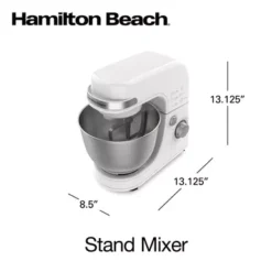 Hamilton Beach - 7 Speed 4qt Planetary Stand Mixer White 13 Hamilton Beach - 7 Speed 4qt Planetary Stand Mixer White -Blender Spark Deals Store b0a0311f 214f 4ae1 839b ba803f7939ab