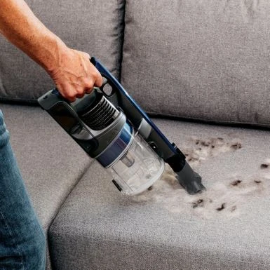 Shark - Pet Cordless Stick Vacuum With XL Dust Cup, LED Headlights - Blue Iris 9 Shark - Pet Cordless Stick Vacuum With XL Dust Cup, LED Headlights - Blue Iris - Image 9