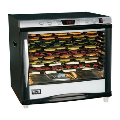 Weston Pro-1200 12-tray Digital Dehydrator (80L) - Black 1 Weston Pro-1200 12-tray Digital Dehydrator (80L) - Black