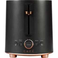 Café - Specialty 2-Slice Toaster - Matte Black