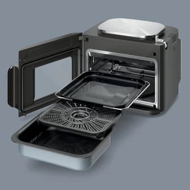 Ninja - Combi All-in-One Multicooker, Oven, & Air Fryer, Complete Meals In 15 Mins, 14-in-1, Combi Cooker + Air Fry - Stainless Steel 4 Ninja - Combi All-in-One Multicooker, Oven, & Air Fryer, Complete Meals In 15 Mins, 14-in-1, Combi Cooker + Air Fry - Stainless Steel - Image 4