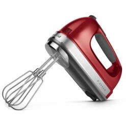 KitchenAid 9-Speed Hand Mixer With Turbo Beater II Accessories In Candy Apple Red 6 KitchenAid 9-Speed Hand Mixer With Turbo Beater II Accessories In Candy Apple Red -Blender Spark Deals Store b31b49db d4ec 4b60 8122 c87756c5ec0f