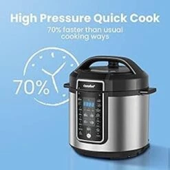 COMFEE Pressure Cooker 6 Quart With 12 Presets, Multi-Functional Programmable Slow Cooker, Rice Cooker, Steamer, Saut Pan, Egg Cooker, Warmer And More -Blender Spark Deals Store b3b519ff 6e8a 48a7 a06d b547824de892