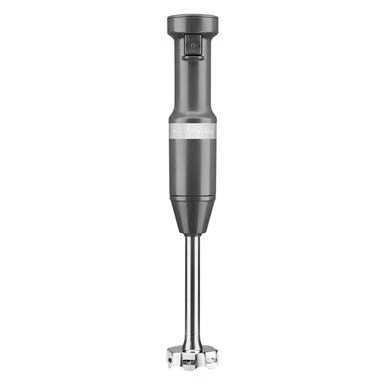 KitchenAid Corded Variable-Speed Immersion Blender In Charcoal Gray With Blending Jar 1 KitchenAid Corded Variable-Speed Immersion Blender In Charcoal Gray With Blending Jar