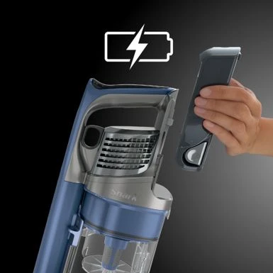 Shark - Cordless Pet Plus Stick Vacuum With Anti-Allergen Complete Seal & PowerFins, Self-Cleaning Brushroll - Blue 15 Shark - Cordless Pet Plus Stick Vacuum With Anti-Allergen Complete Seal & PowerFins, Self-Cleaning Brushroll - Blue - Image 15