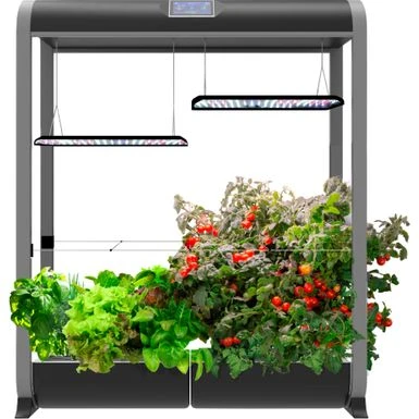AeroGarden - Farm 24XL With Salad Bar Seed Pod Kit - Hydroponic Indoor Garden - Black 1 AeroGarden - Farm 24XL With Salad Bar Seed Pod Kit - Hydroponic Indoor Garden - Black
