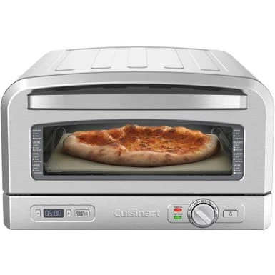 Cuisinart - Indoor Pizza Oven - Silver 1 Cuisinart - Indoor Pizza Oven - Silver