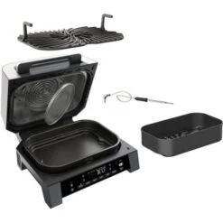 Ninja - Foodi Smart XL 6-in-1 Countertop Indoor Grill With Smart Cook System, 4-quart Air Fryer - Dark Grey/Stainless 14 Ninja - Foodi Smart XL 6-in-1 Countertop Indoor Grill With Smart Cook System, 4-quart Air Fryer - Dark Grey/Stainless -Blender Spark Deals Store bb155f39 c8e0 5ce1 8dc2 b9b94bcfefaf