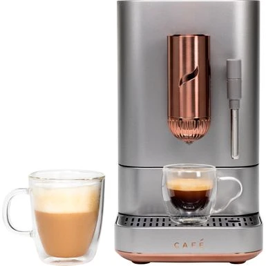 Café - Affetto Automatic Espresso Machine With 20 Bars Of Pressure, Milk Frother, And Built-In Wi-Fi - Steel Silver 1 Café - Affetto Automatic Espresso Machine With 20 Bars Of Pressure, Milk Frother, And Built-In Wi-Fi - Steel Silver