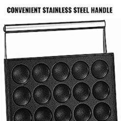 VEVOR Mini Dutch Pancake Maker, 1.7-Inch Diameter Mini Pancake Poffertjes Machine Electric Poffertjes For 25PCs Round Pancakes, 850W Commercial Pancake Maker, 50-300 Poffertjes Maker, Stainless Steel -Blender Spark Deals Store bcb365b5 c61d 4781 9e12 9bd9a7841ea2