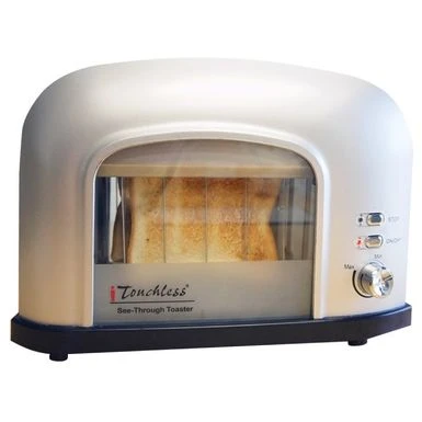 ITouchless See-Through Automatic Toaster - Silver 4 ITouchless See-Through Automatic Toaster - Silver - Image 4