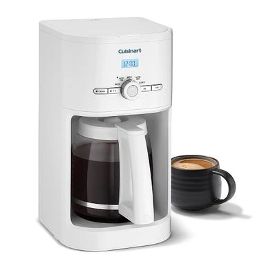 Cuisinart - Classic 12-Cup Coffeemaker - White 3 Cuisinart - Classic 12-Cup Coffeemaker - White - Image 3