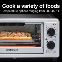 Proctor Silex 4 Slice Toaster Oven - Silver -Blender Spark Deals Store c2d1886a 5ab4 4782 a09b 652c1083e6d0