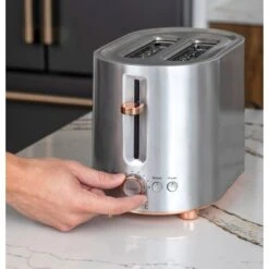 Café - Specialty 2-Slice Toaster - Stainless Steel -Blender Spark Deals Store c40b2ac2 7dd4 56c5 96a8 7f1f87e3e8d3
