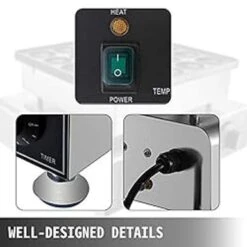 VEVOR 110V Mini Dutch Pancake Baker, 50PCS 1700W Commercial Electric Nonstick Waffle Maker Machine, 1.8 Inches Pancake Maker With 2 Thermostats & 2 Timers Separate Control, For Home And Restaurants 15 VEVOR 110V Mini Dutch Pancake Baker, 50PCS 1700W Commercial Electric Nonstick Waffle Maker Machine, 1.8 Inches Pancake Maker With 2 Thermostats & 2 Timers Separate Control, For Home And Restaurants -Blender Spark Deals Store c44075d9 9405 4f38 9aaf 73224ee3a326