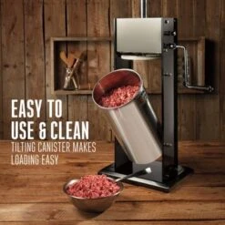 Weston 30 Lb Vertical Sausage Stuffer - Stainless Steel -Blender Spark Deals Store c85d76f8 7f18 4431 8143 c6bd10746cd6