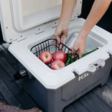 Igloo - IMX 24 Quart Cooler - Gray 5 Igloo - IMX 24 Quart Cooler - Gray - Image 5