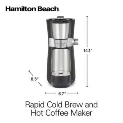 Hamilton Beach Convenient Craft Rapid Cold Brew And Hot Coffee Maker - Black 15 Hamilton Beach Convenient Craft Rapid Cold Brew And Hot Coffee Maker - Black -Blender Spark Deals Store ca749391 ce13 4fd6 a187 8b732e55f31c