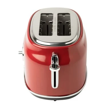 Haden Dorset 2-slice Wide Slot Stainless Steel Toaster - Red 17 Haden Dorset 2-slice Wide Slot Stainless Steel Toaster - Red - Image 17