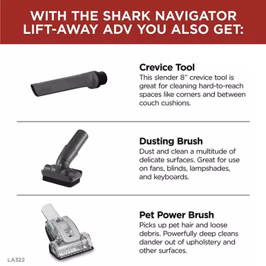 Shark - Lift-Away ADV Upright Vacuum Cleaner 4 Shark - Lift-Away ADV Upright Vacuum Cleaner - Image 4