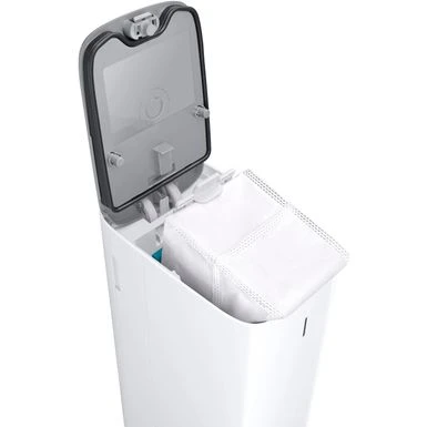 Samsung - Jet Bot+ Robot Vacuum With Clean Station - White 4 Samsung - Jet Bot+ Robot Vacuum With Clean Station - White - Image 4