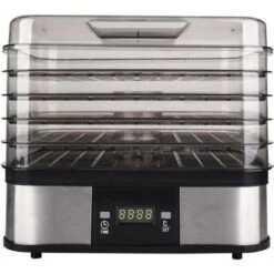 Ecohouzng Stainless Steel Food Dehydrator - Grey