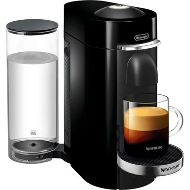 DeLonghi De'Longhi - Nespresso Vertuo Plus Deluxe Coffee & Espresso Machine With Aerocinno - Piano Black 2 DeLonghi De'Longhi - Nespresso Vertuo Plus Deluxe Coffee & Espresso Machine With Aerocinno - Piano Black - Image 2
