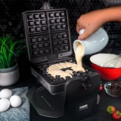 Bella Pro Series - Pro Series 4-Slice Rotating Waffle Maker - Stainless Steel 20 Bella Pro Series - Pro Series 4-Slice Rotating Waffle Maker - Stainless Steel -Blender Spark Deals Store cf5c91f0 ef17 5951 aea2 2dca986f3a40