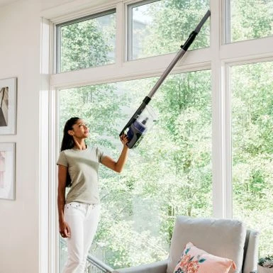 Shark - Pet Cordless Stick Vacuum With XL Dust Cup, LED Headlights - Blue Iris 10 Shark - Pet Cordless Stick Vacuum With XL Dust Cup, LED Headlights - Blue Iris - Image 10